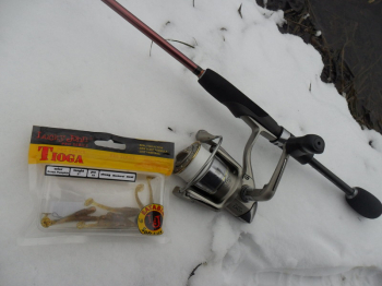 Открытие Street fishing 2013. Первая рыбалка с Calzante EX.