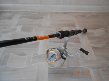 Смена поколений. Спиннинг SALMO ELITE JIG18 2014 года.