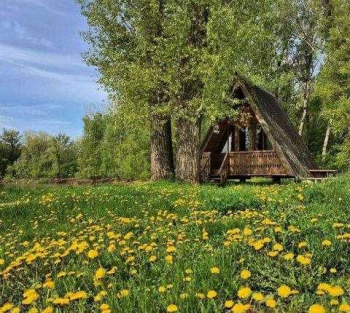 База отдыха "Теремок" на берегу Сакмары