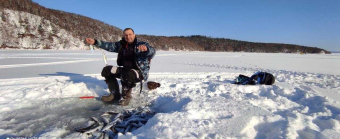 Зимняя рыбалка на Сахалине